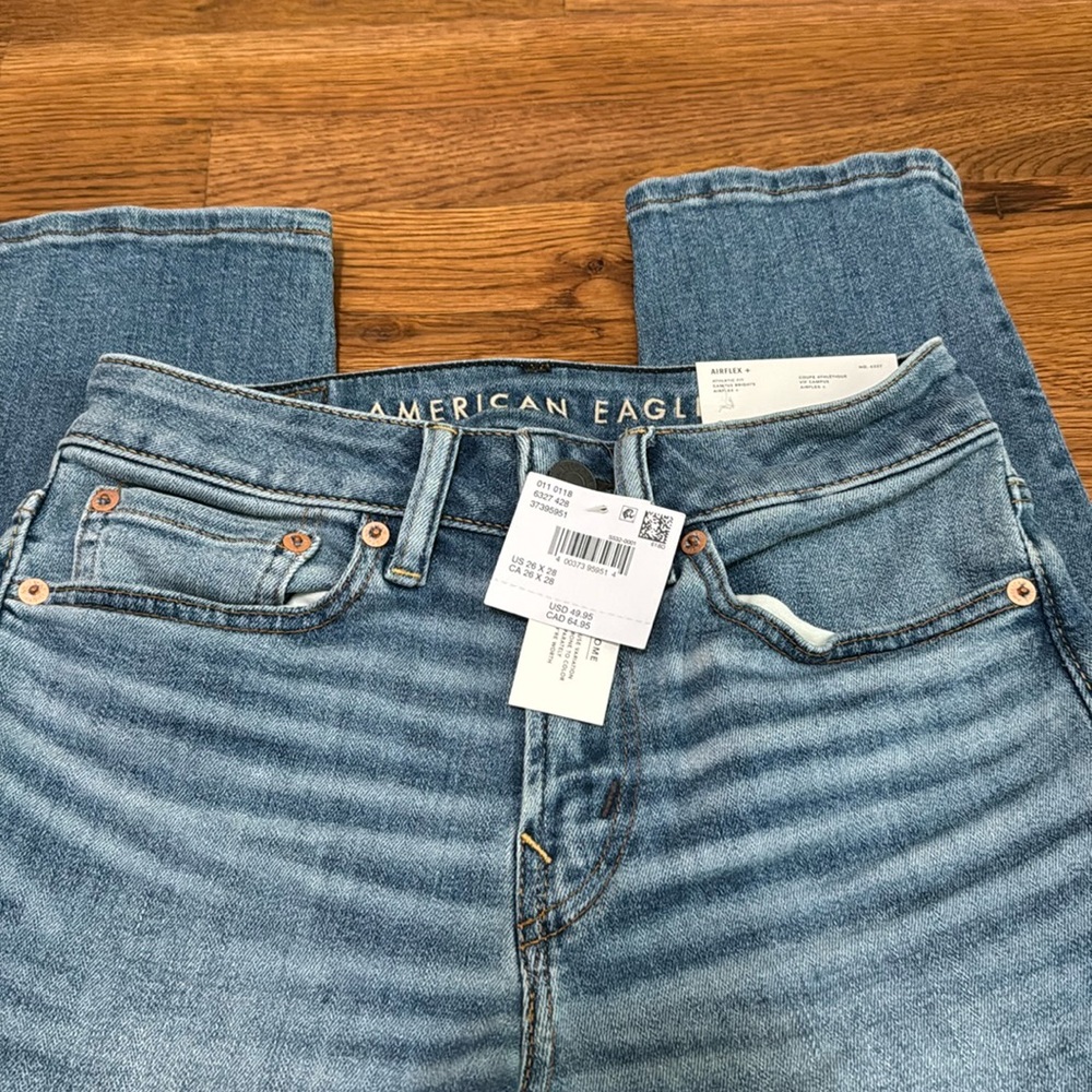 American Eagle Jeans Airflex 26x28 NWT